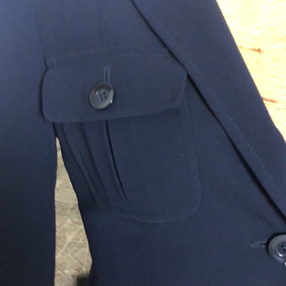 MAXMARA Navy Blue Blazer Size 2-4 - Picture 5 of 16
